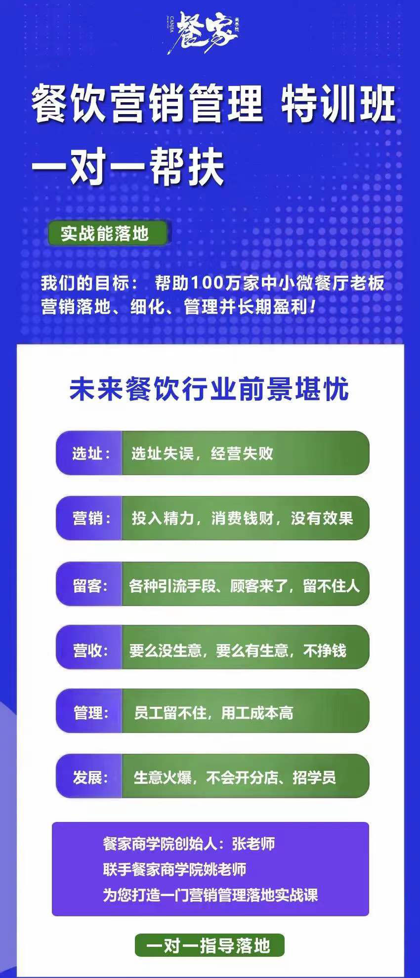 图片[2]-餐饮营销管理特训班：选址+营销+留客+营收+管理+发展！-缘梦网创