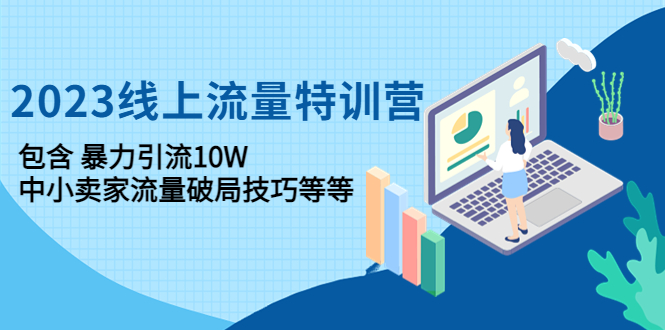 2023线上流量特训营：包含暴力引流10W+中小卖家流量破局技巧等等-缘梦网创