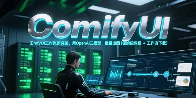 ComfyUI工作流新突破，用OpenAI三模型，批量出图(保姆级教程+工作流下载)-缘梦网创