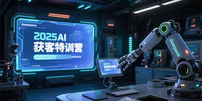 2025AI获客特训营，AI图文视频全制作，deepseek工具实操教学-缘梦网创