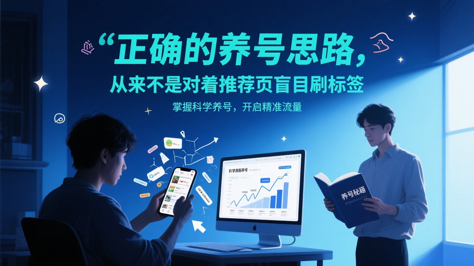 正确的养号思路，从来不是盲目刷标签-缘梦网创