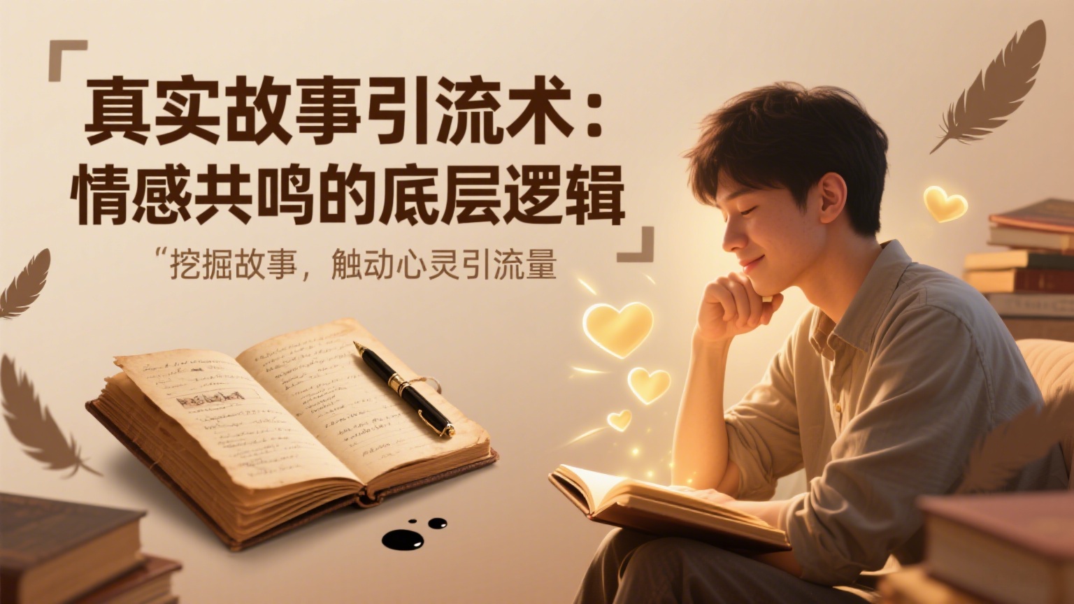 真实故事引流术：情感共鸣的底层逻辑-缘梦网创