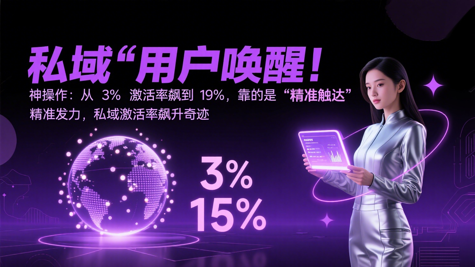 私域 “用户唤醒” 神操作：从 3% 激活率飙到 19%，靠的是 “精准触达”-缘梦网创