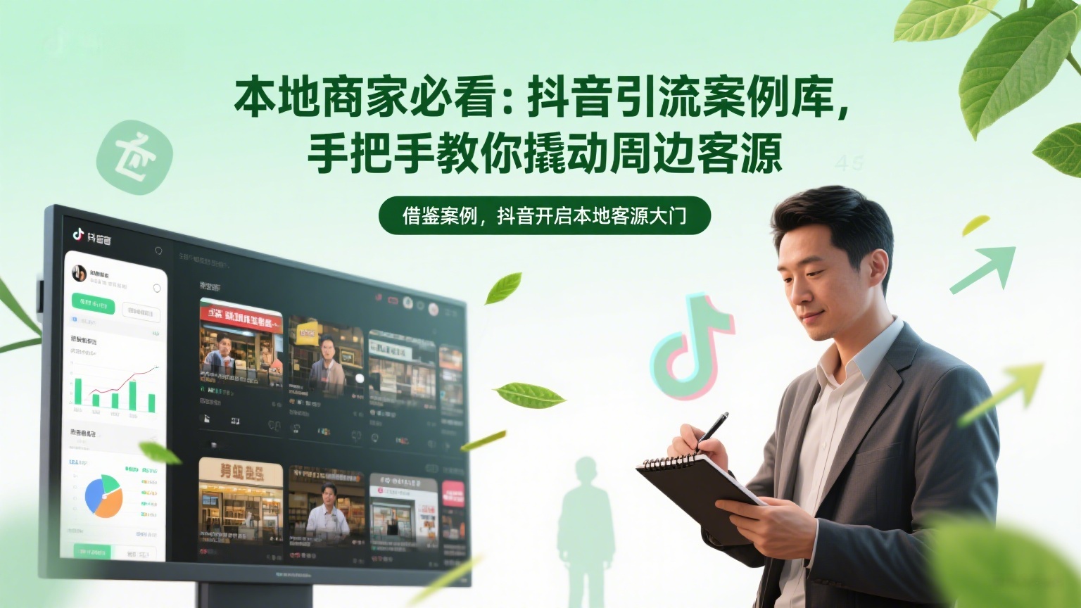 本地商家必看：抖音引流案例库，手把手教你撬动周边客源-缘梦网创