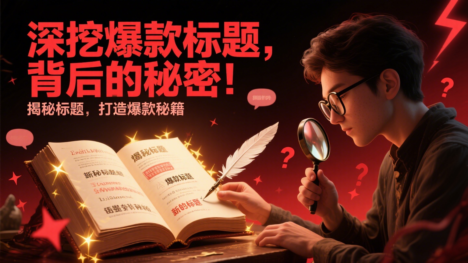 深挖爆款标题，背后的秘密！-缘梦网创