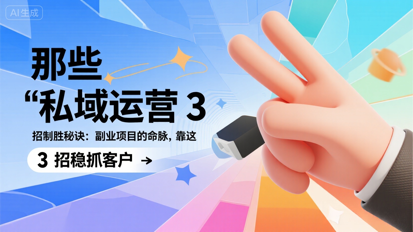 私域运营 3 招制胜秘诀：副业项目的命脉，靠这 3 招稳抓客户-缘梦网创