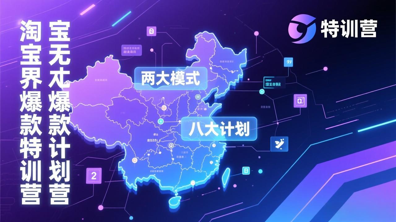 淘宝无界爆款训练营：2026年1月杭州线下高端集训课，3天构建两大模式八大计划体系-缘梦网创