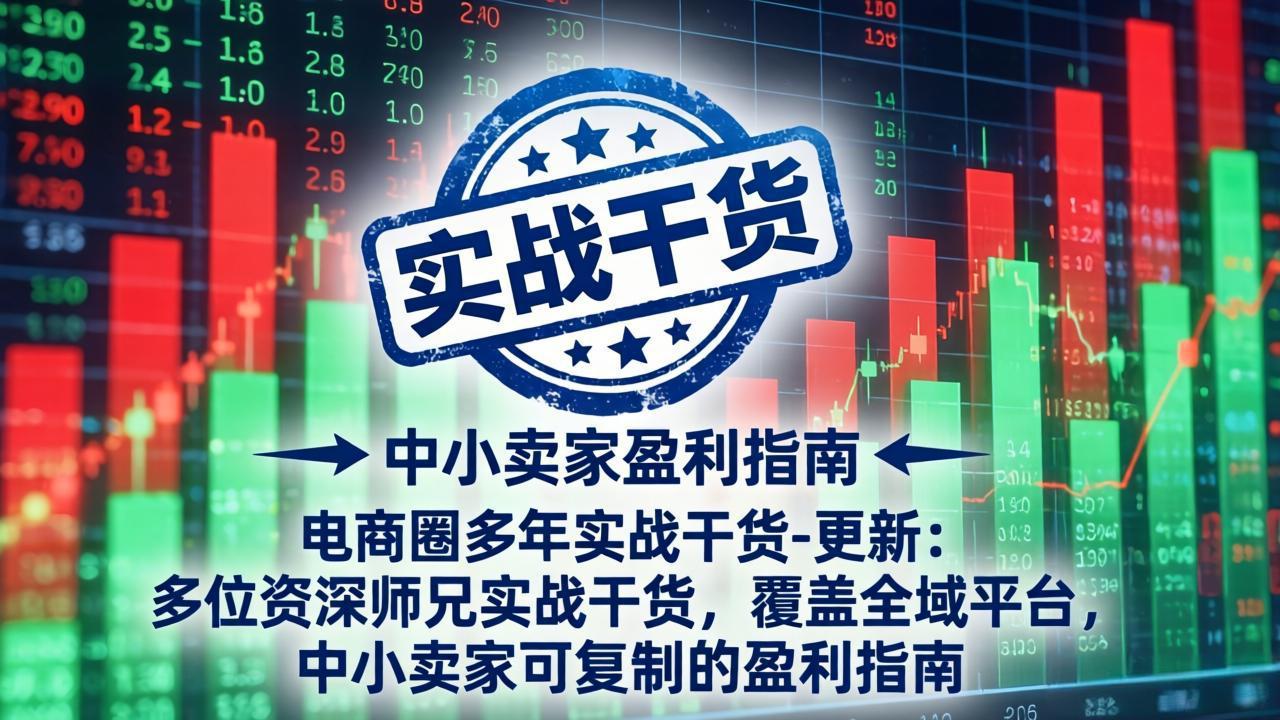 电商圈多年实战干货-更新4月：多位资深师兄实战干货，覆盖全域平台，中小卖家可复制的盈利指南-缘梦网创