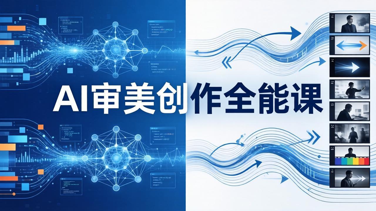 AI审美创作全能课:MJ+Seedance+模型训练+影视分镜+编剧,一站式掌握AI艺术创作-缘梦网创