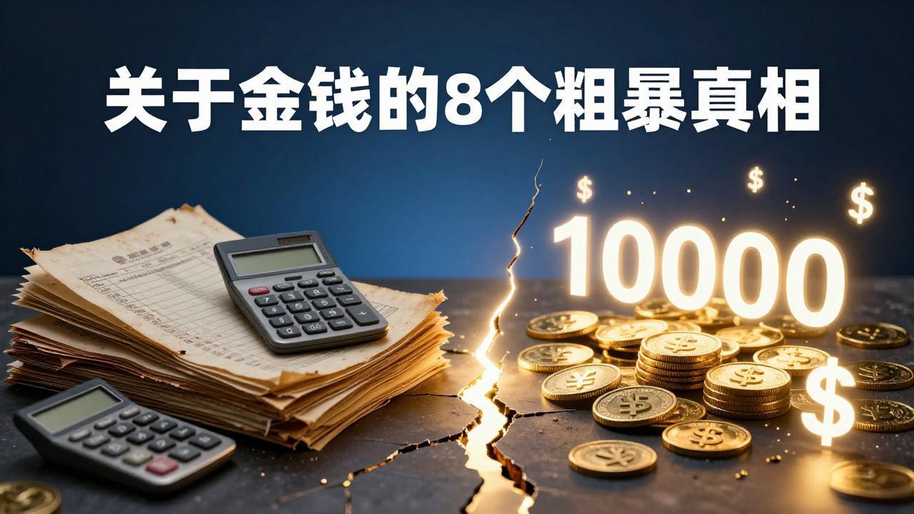付费文章：关于金钱的 8 个粗暴真相，彻底重塑你的赚钱思维与财富认知-缘梦网创