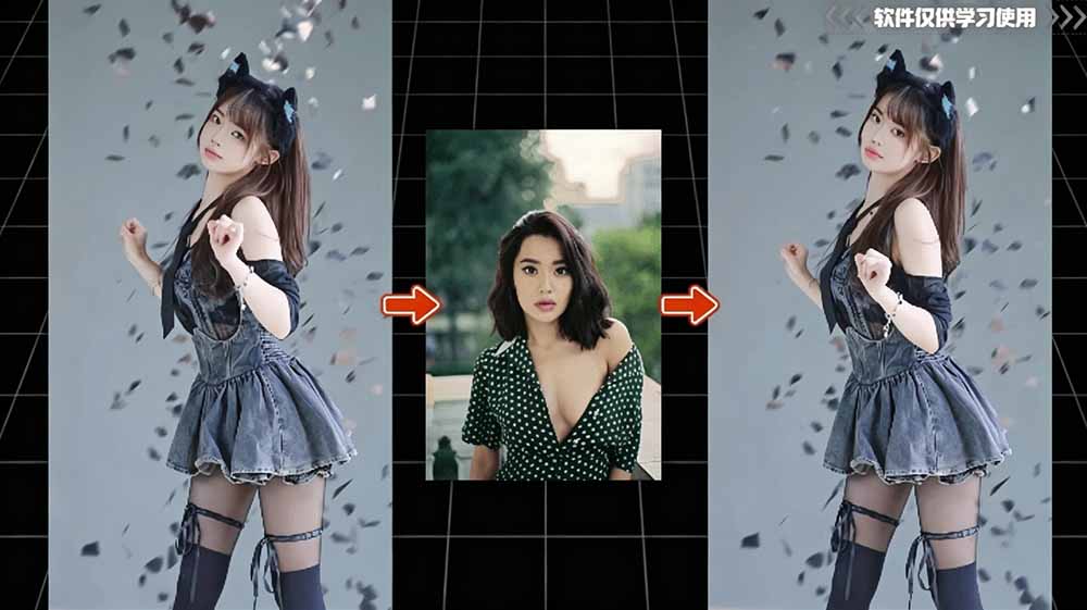 图片[4]-AI 人工智能如此夸张？一键视频换脸黑科技，纯本地离线运行，本地视频换脸娱乐工具， AI FaceSwap-缘梦网创